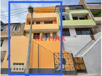Vendo Casa De 4 Pisos + Azotea Ideal Para Generar Ingresos En Santa Anita