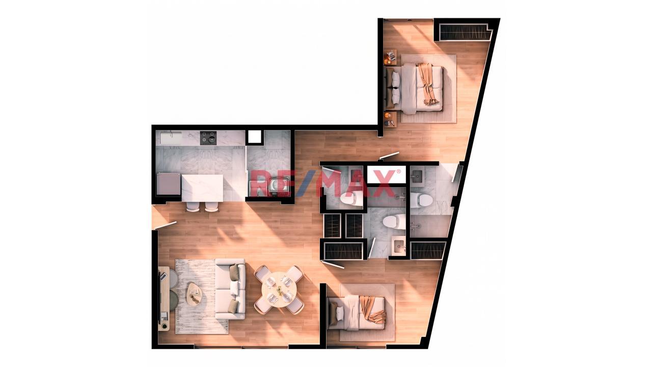 Departamento En Pre Estreno Primer Piso