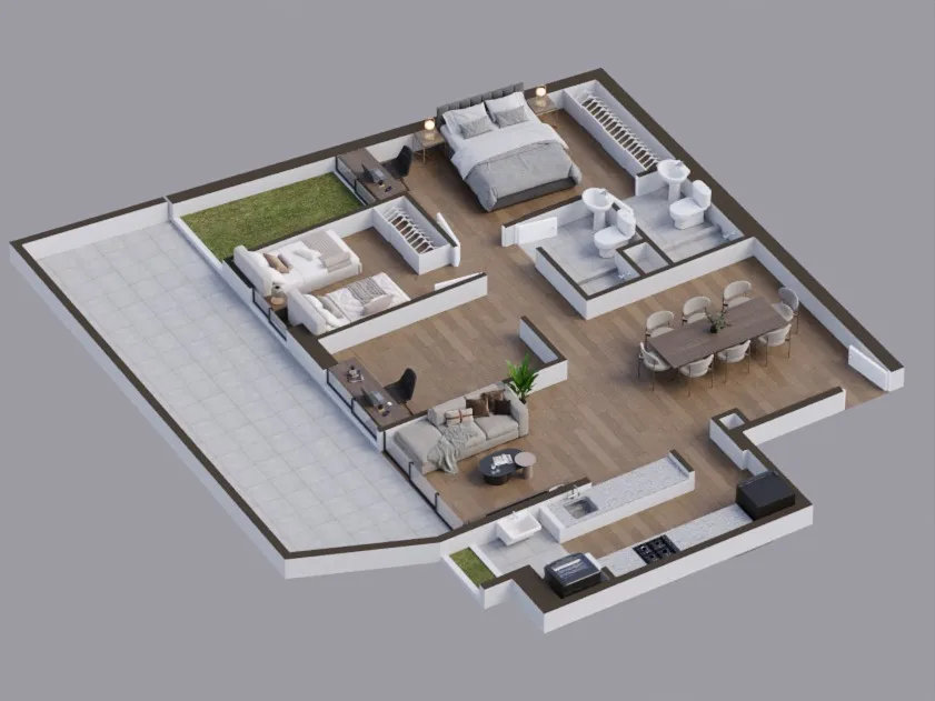Modelo FLAT TERRAZA