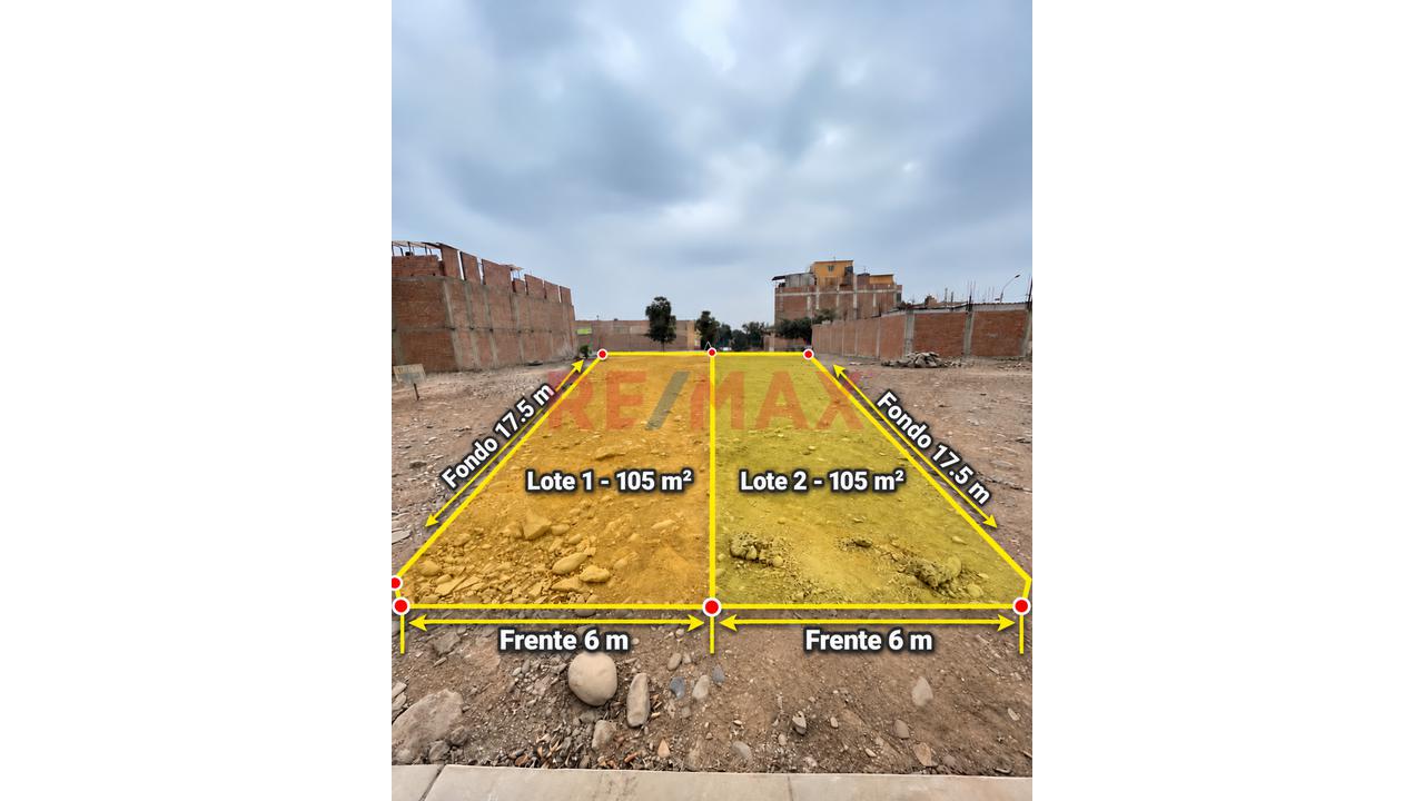 Venta De Terreno De 105 M² – Urb. Las Cascadas, Carabayllo