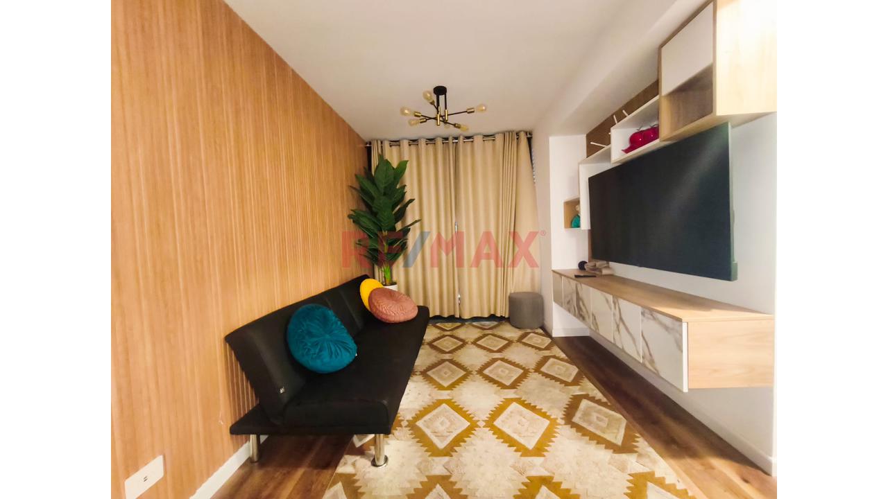 Alquiler De Departamento De Estreno Amoblado + Cochera + Smart Home