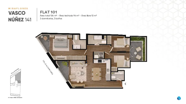 Modelo Flat 101
