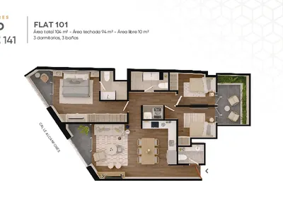 Modelo Flat 101