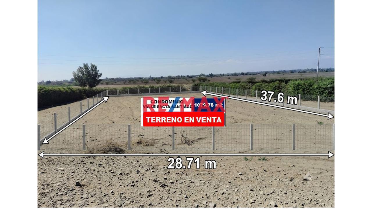 Traspaso De Terreno En Condominio Residencial Campo Valle Sacta – Primera Etapa | Santiago - Ica