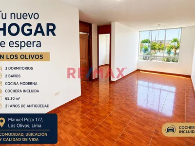 Venta Depa+Chochera Urb Villa El Sol-Los Olivos