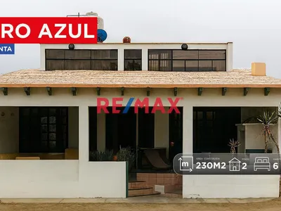 Casa En Venta Cerca Al Malecón De Playa Lobos Con 6 Dorm. Y Terrazas