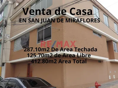 Casa en venta · Calle las Camelias 297, San Juan de Miraflores · 287 m², 7 dorm.