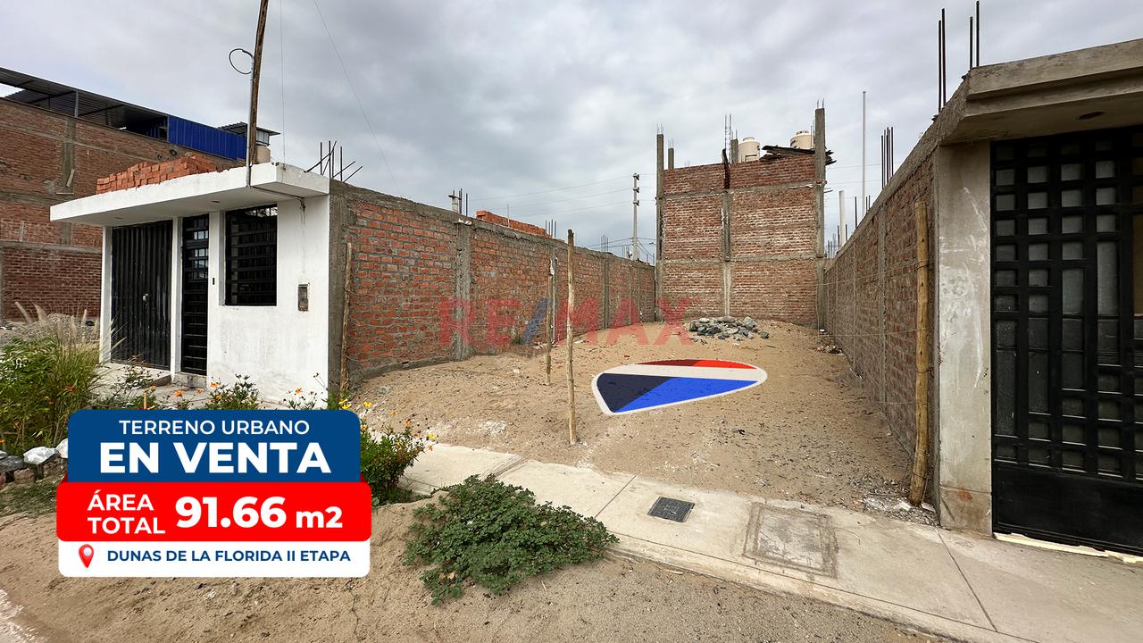 Terreno Urbano En Venta - Dunas De La Florida Ii Etapa (Ica)