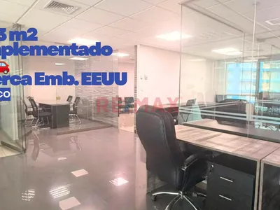 Oficina En Alquiler En Surco | 133 M² | Cerca A La Embajada Eeuu