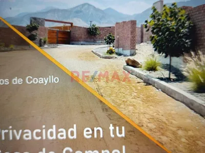Venta De Terreno Para Cas De Campo En El Condominio Altos De Coayllo