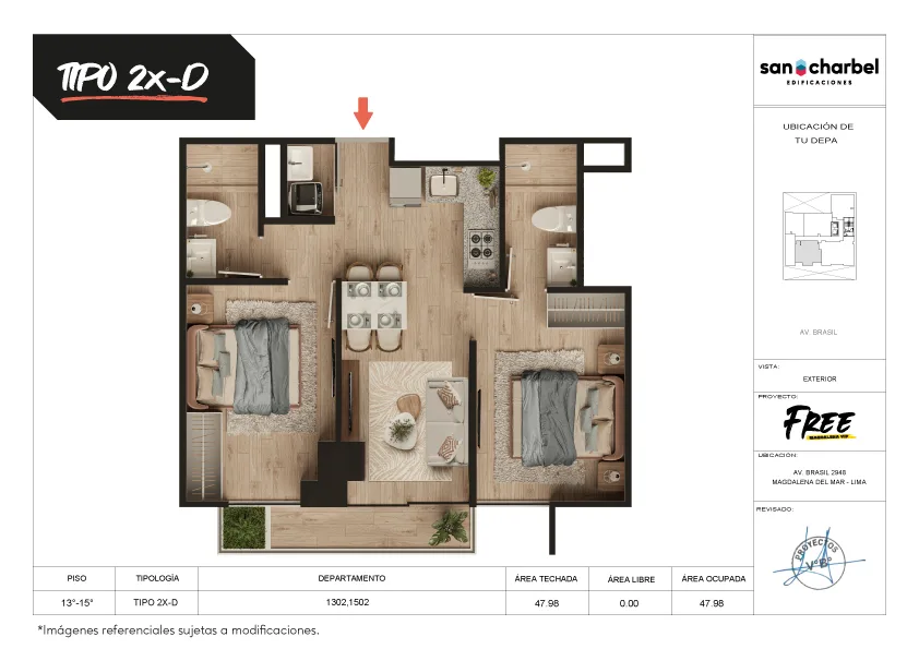 Modelo TIPO 2X-D