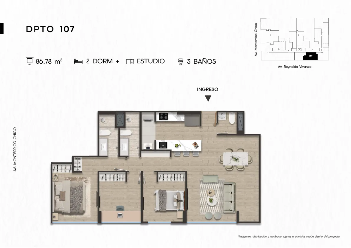 Modelo DPTO. 107