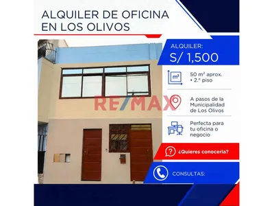 ¿Buscas Un Espacio Para Instalar Tu Oficina En Los Olivos?