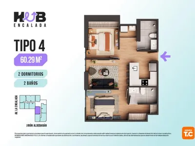 Modelo 4 · Pisos 8 al 13