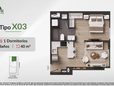 Modelo X03 · Pisos 2 al 10