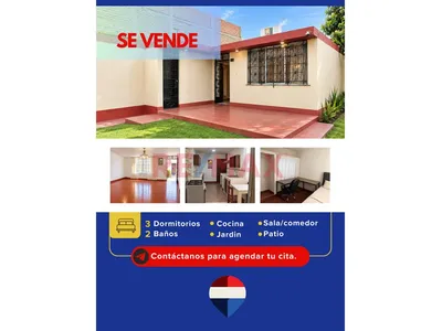 Casa De 1 Piso Con Jardín Y Amplios Espacios | La Perla