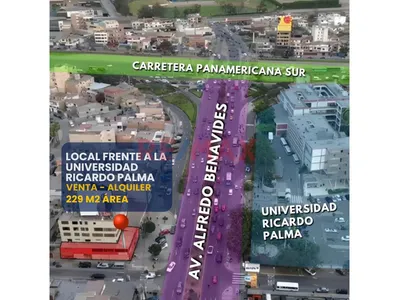 Local Comercial - Frente A La U. Ricardo Palma - Surco