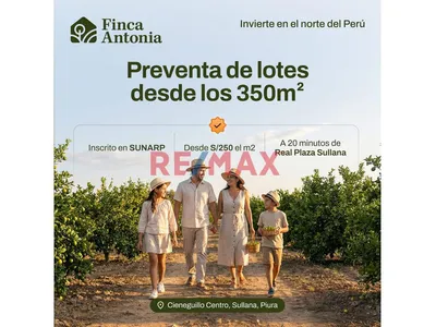 Venta De Lotes De Casa De Campo - Finca Antonia - Lotes Desde 350Mt2
