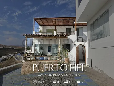 Venta de Casa de Playa en Cerro Azul - Cañete 5 Dormitorios 
