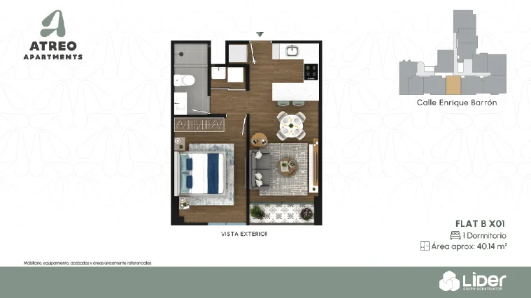 Modelo BX01 · Pisos 1 al 9