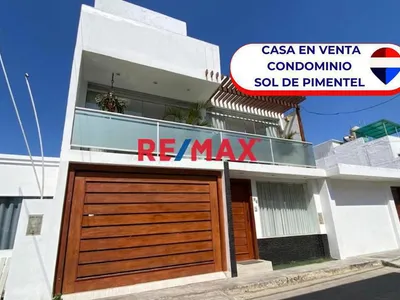 Casa En Venta - Condominio Sol De Pimentel - Chiclayo