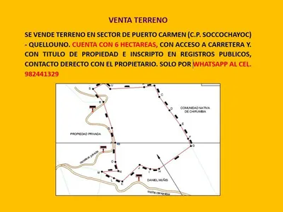Terreno 60200 m²