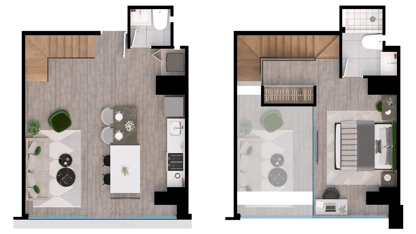 Modelo i04 · Pisos 23 y 27