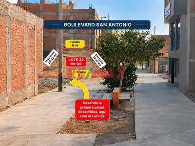Se Vende Terreno A Unos Pasos De La Av. Saco Rojas