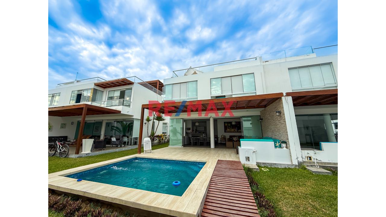 ALQUILER  CASA DE PLAYA PREMIUM EN CONDOMINIO MALLORCA – PLAYA SARAPAMPA, CAÑETE