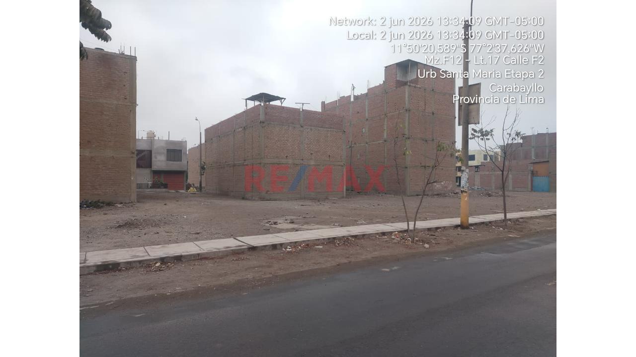 Venta De Terreno En Santa María – 2Da Etapa, Carabayllo
