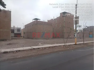 Terreno en venta · Urb. Santa María de Carabayllo 2Da Etapa, Carabayllo · 123 m²