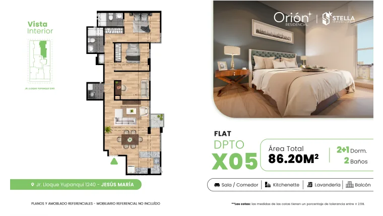 Modelo x05 · Pisos 3, 4, 6