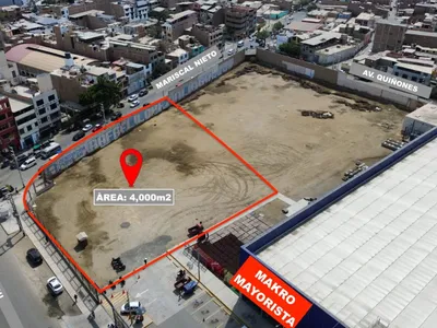 Se Vende Terreno En Esquina Entre Calle Miguel Grau Y Mariscal Nieto Al Costado De Makro
