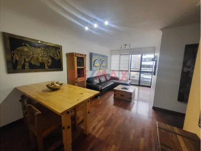 Lindo Departamento Amoblado, Ubicado En El Corzon De Miraflores.