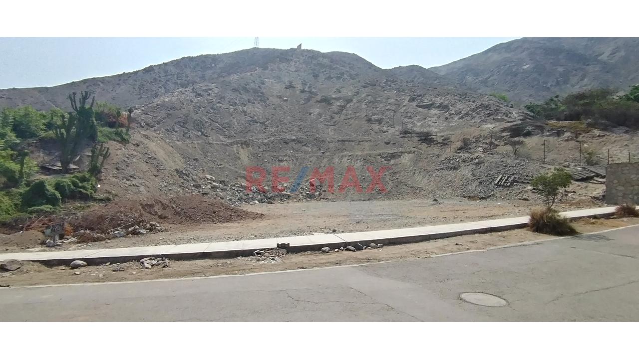 Venta De Terreno Residencial De 174.30  M² Con 13 M De Frente En San Antonio De Carapongo – Chosica