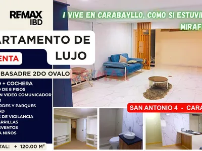 Departamento En Venta – San Antonio De Carabayllo 4 ¡Más De 120 M² + Cochera Incluida!