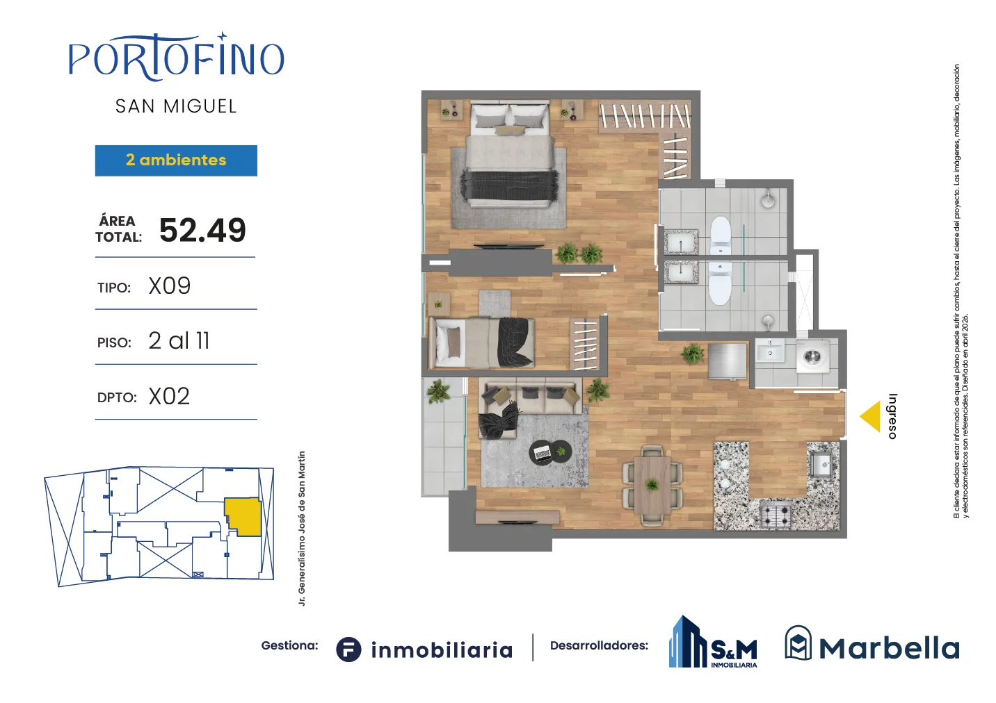 Modelo TD-X09
