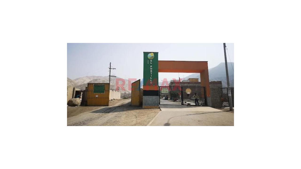 Terreno Oferta Urb. El Portillo Lurigancho-Chosica