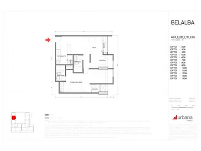 Modelo B-X06 · Pisos 2 al 14