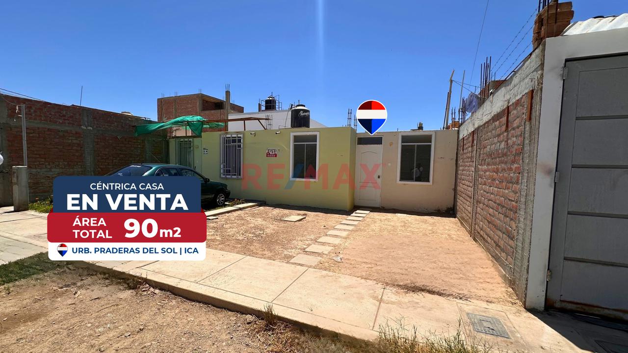 Céntrica Casa En Venta | Urb. Praderas Del Sol (Ica)