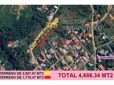 Venta De 2 Terrenos Con Vista Al Valle Cumbaza En El Sector Tarapotillo A 8 Minutos De Tarapoto
