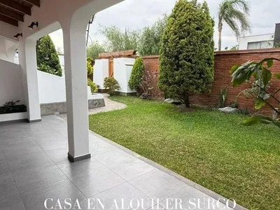 Alquiler de Casa en Santiago de Surco - Lima 3 Dormitorios 