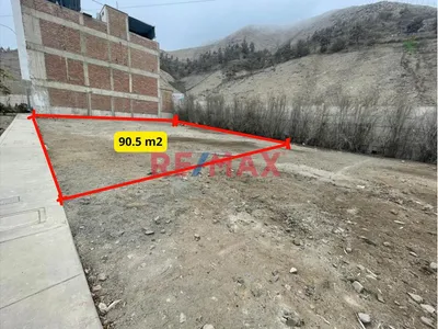 Terreno en venta · Cieneguilla · 90 m²