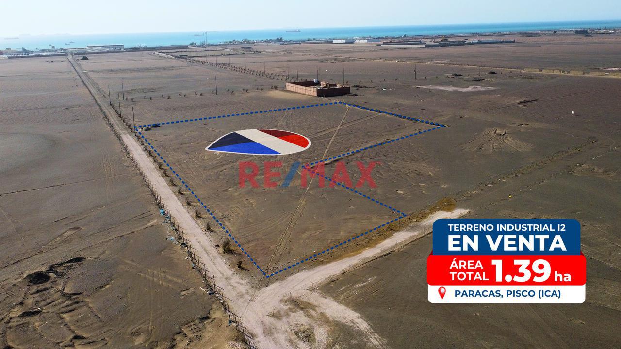 Terreno Industrial I2 En Venta - Paracas