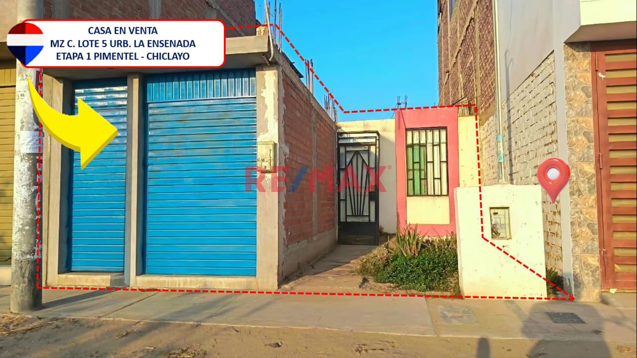 Casa En Venta Urb. La Ensenada  Etapa I Pimentel