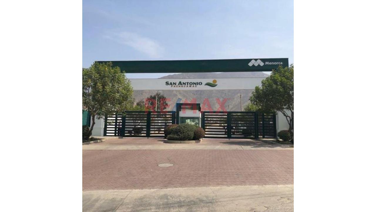Vendo Terreno En Condominio En San Atonio De Pachacamac
