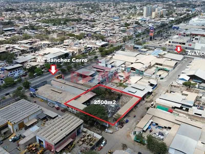 Venta De Local Industrial Como Terreno 2500M2- Zona Ind. Antigua Piura