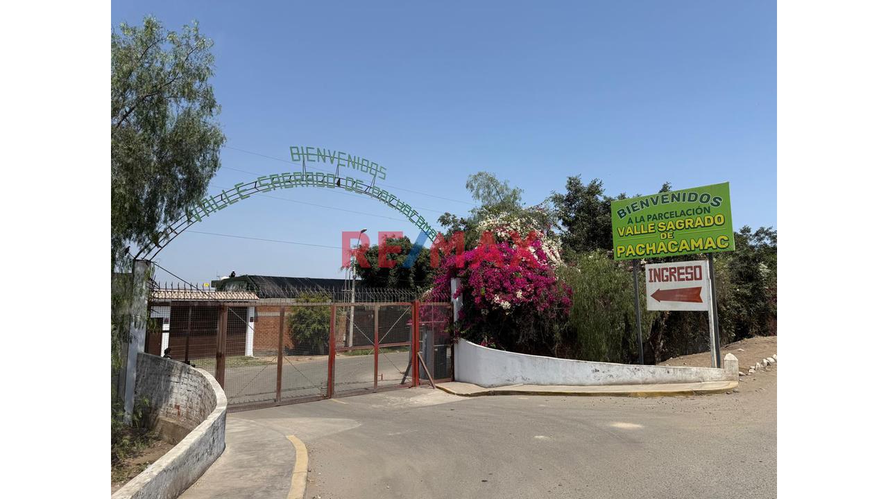 Se Vende Terreno En Condominio Valle Sagrado De Pachacamac