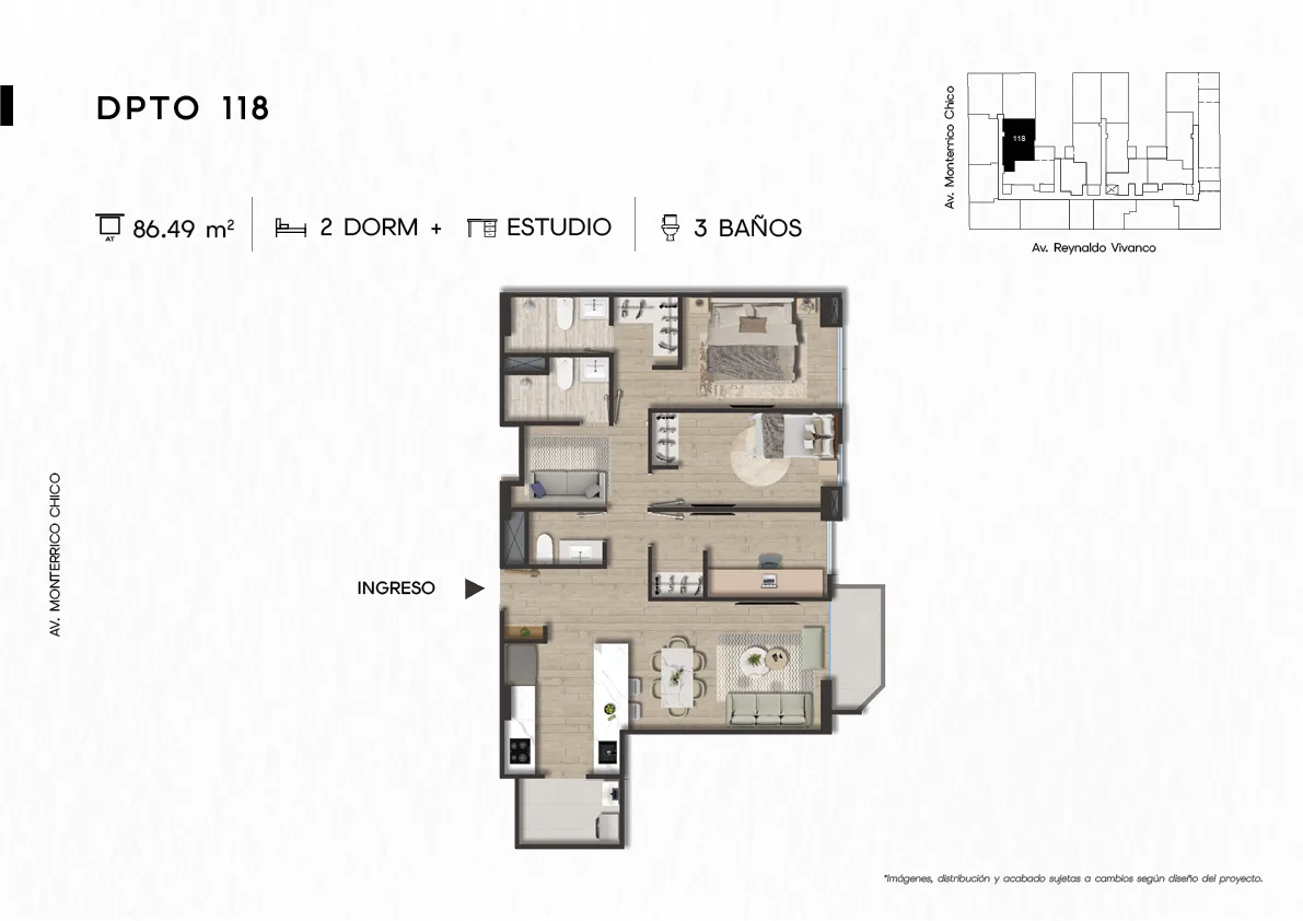 Modelo DPTO. 118