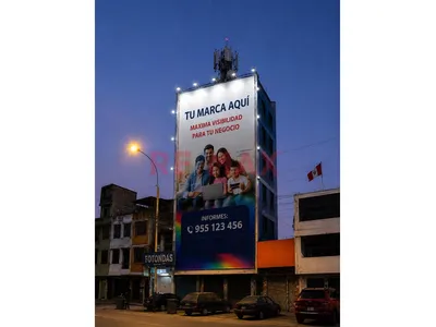 Se Alquila Fachada Completa Para Publicidad ( 2Do-5To Piso)